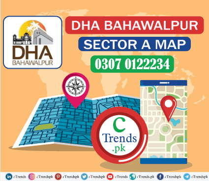 DHA Bahawalpur map - DHA Bahawalpur Sector A Map - ctrends