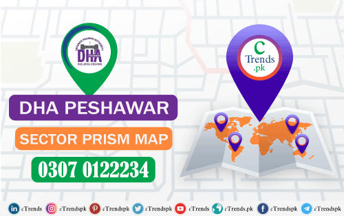DHA Peshawar Map - DHA Peshawar sector prism map pdf - ctrends - dha peshawar map sector prism