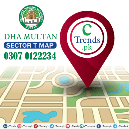 DHA Multan Sector t Map - dha multan sector t - dha multan map pdf download - cTrends