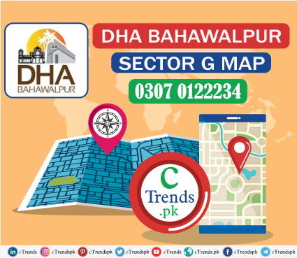 DHA Bahawalpur map - DHA Bahawalpur Sector G Map - ctrends