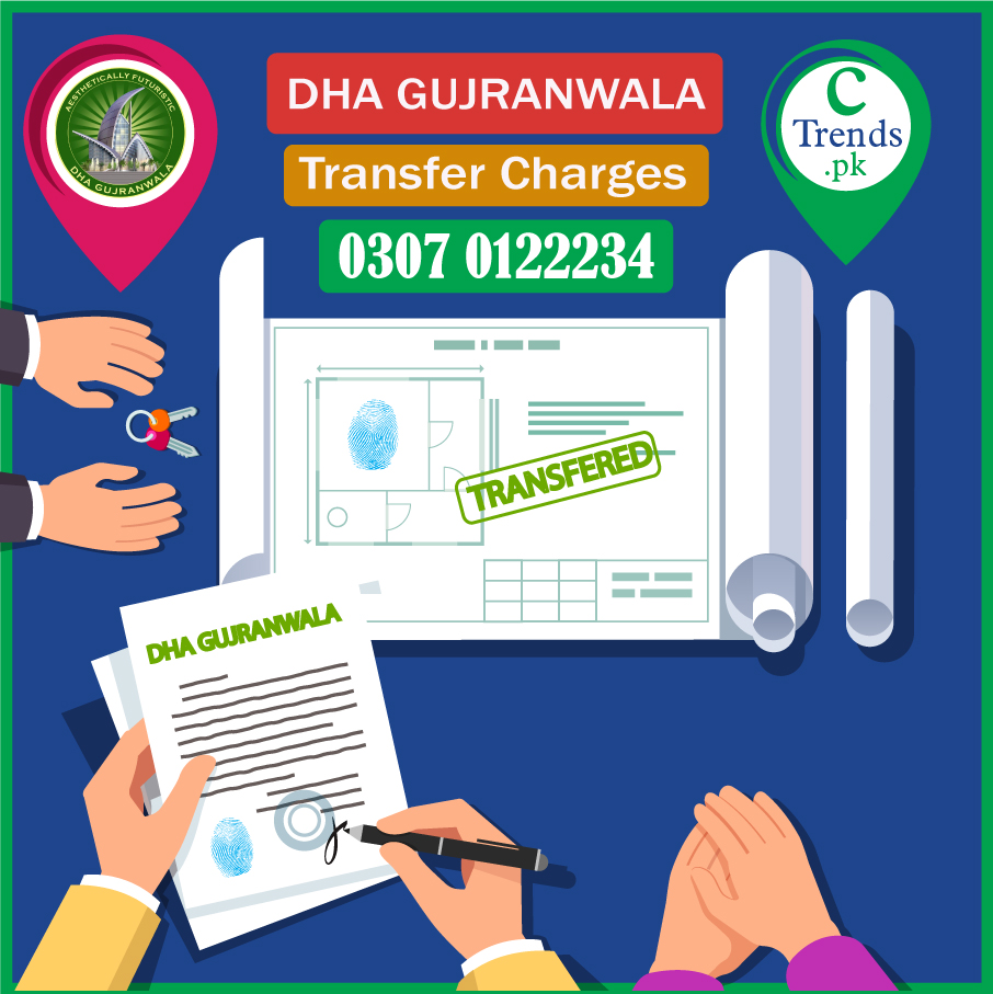 DHA Gujranwala Transfer Charges 2022 - 2023 - DHA Gujranwala Transfer Charges - cTrends