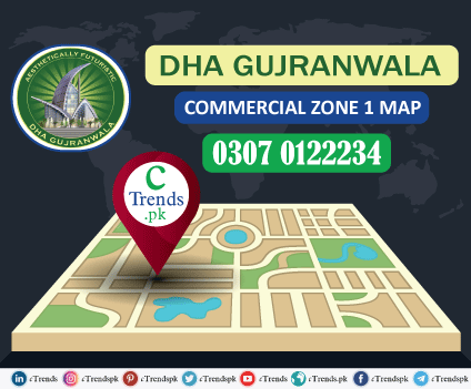 DHA-Gujranwala-CZ-1-map-cTrends