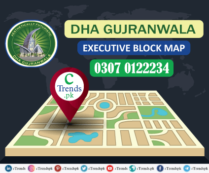 DHA-Gujranwala-Executive-block-map-cTrends