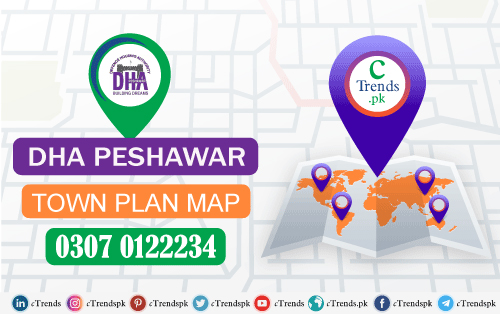 dha-peshawar-map- dha-peshawar-town-plan-map